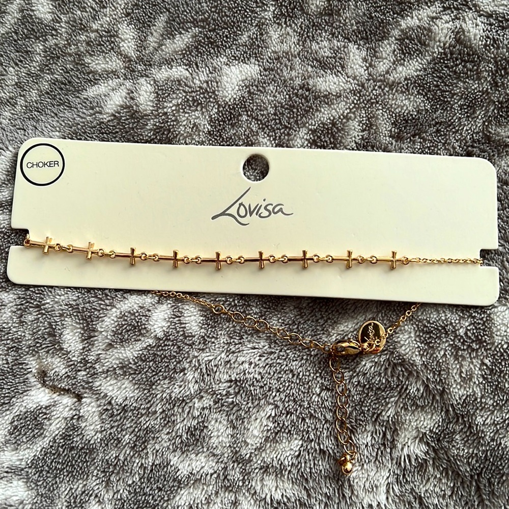 Cross Chocker Necklace